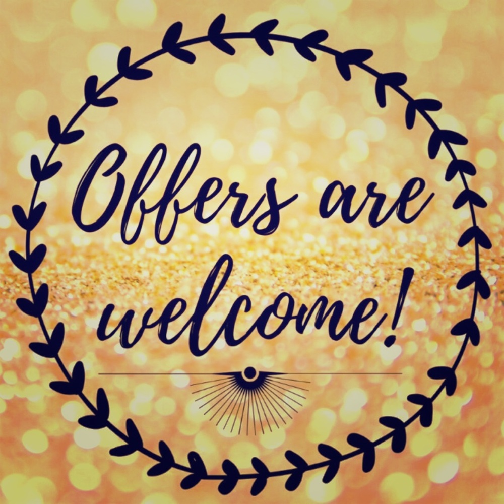 ✨ Offers are welcome! ✨